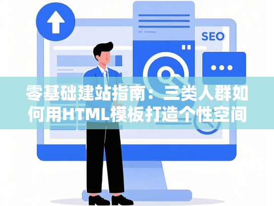 零基础建站指南：三类人群如何用HTML模板打造个性空间