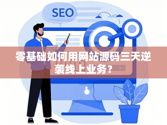 零基础如何用网站源码三天逆袭线上业务？