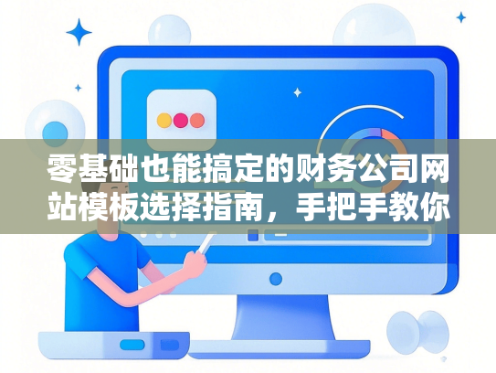 零基础也能搞定的财务公司网站模板选择指南，手把手教你避开三大坑
