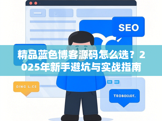 精品蓝色博客源码怎么选？2025年新手避坑与实战指南