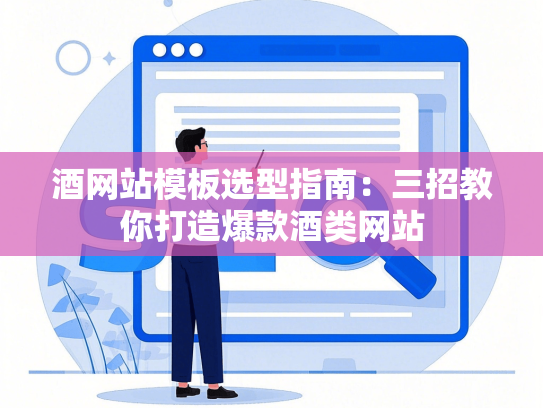 酒网站模板选型指南：三招教你打造爆款酒类网站