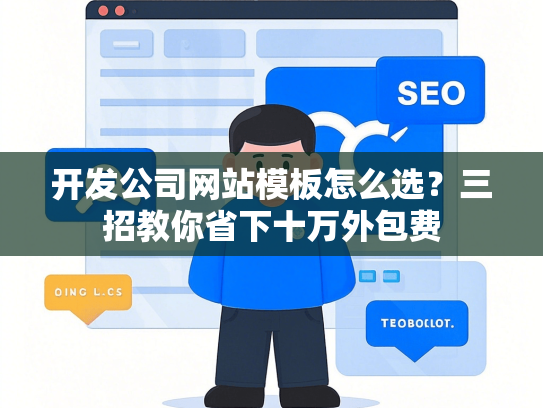 开发公司网站模板怎么选？三招教你省下十万外包费-第1张图片