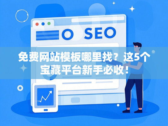 免费网站模板哪里找？这5个宝藏平台新手必收！