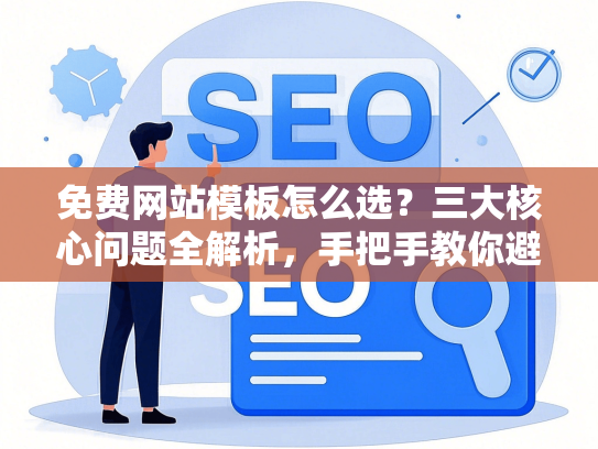 免费网站模板怎么选？三大核心问题全解析，手把手教你避坑-第1张图片
