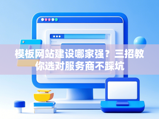 模板网站建设哪家强？三招教你选对服务商不踩坑-第1张图片