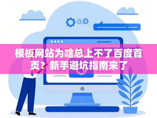 模板网站为啥总上不了百度首页？新手避坑指南来了-第1张图片