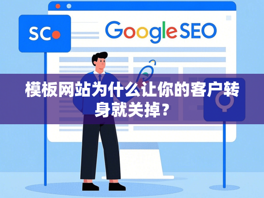 模板网站为什么让你的客户转身就关掉？-第1张图片