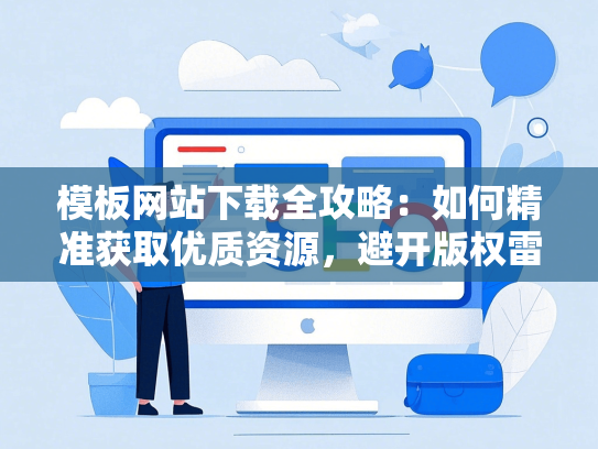 模板网站下载全攻略：如何精准获取优质资源，避开版权雷区的三**则-第1张图片