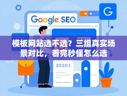 模板网站选不选？三组真实场景对比，看完秒懂怎么选-第1张图片