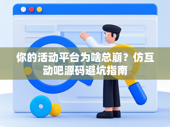你的活动平台为啥总崩？仿互动吧源码避坑指南-第1张图片