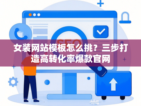 女装网站模板怎么挑？三步打造高转化率爆款官网