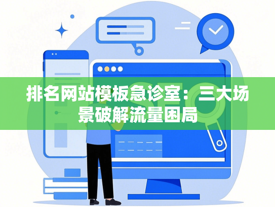 排名网站模板急诊室：三大场景破解流量困局