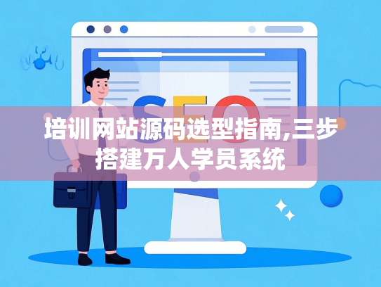 培训网站源码选型指南,三步搭建万人学员系统
