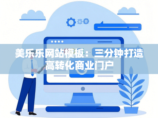 美乐乐网站模板：三分钟打造高转化商业门户