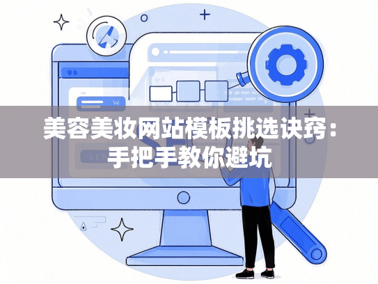 美容美妆网站模板挑选诀窍：手把手教你避坑