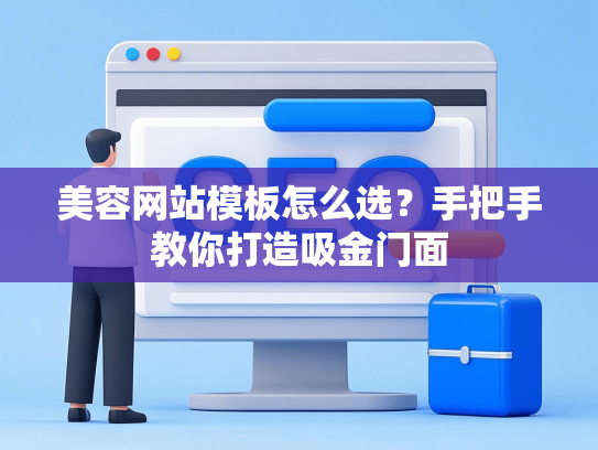 美容网站模板怎么选？手把手教你打造吸金门面