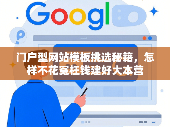 门户型网站模板挑选秘籍，怎样不花冤枉钱建好大本营