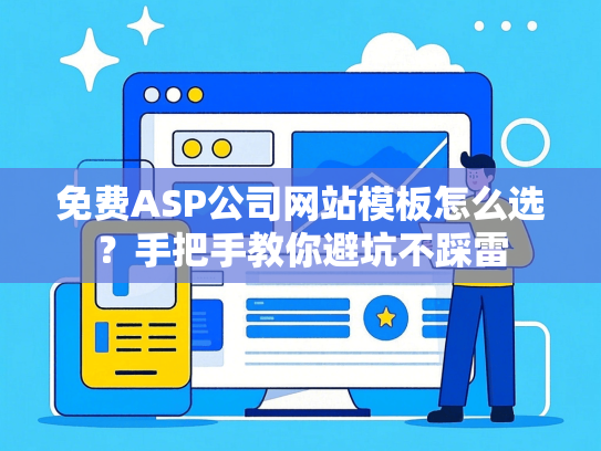 免费ASP公司网站模板怎么选？手把手教你避坑不踩雷-第1张图片