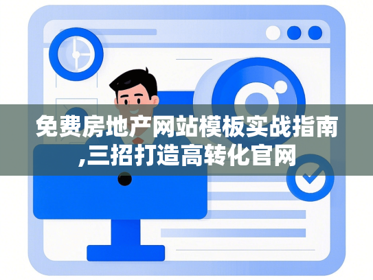免费房地产网站模板实战指南,三招打造高转化官网-第1张图片