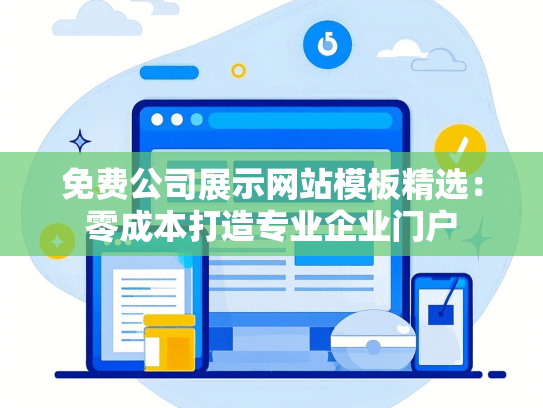 免费公司展示网站模板精选：零成本打造专业企业门户