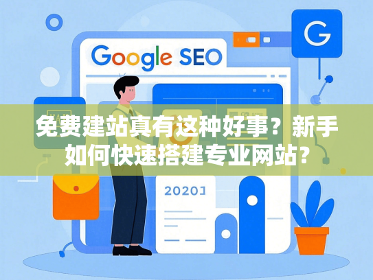 免费建站真有这种好事？新手如何快速搭建专业网站？